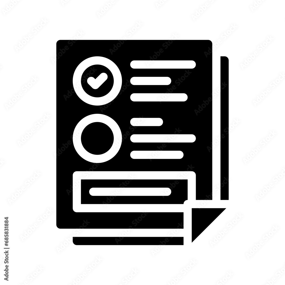 poll glyph icon poll glyph icon