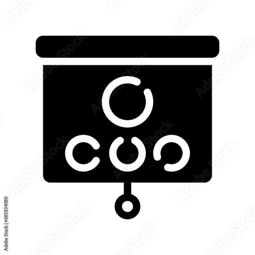 eye test glyph icon