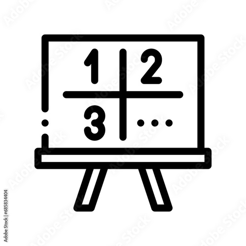 counting line icon