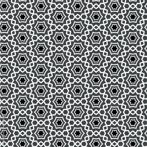 Hexagonal abstract pattern graphic design.