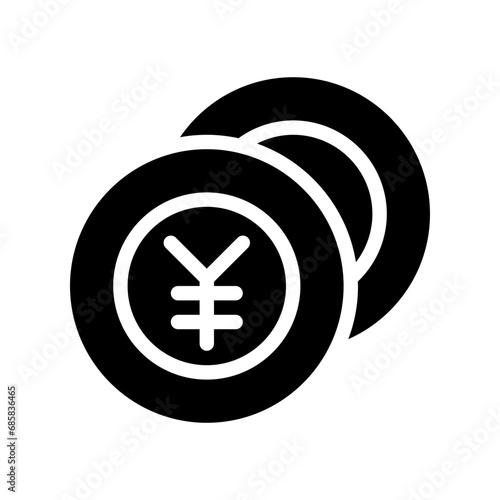 yen glyph icon