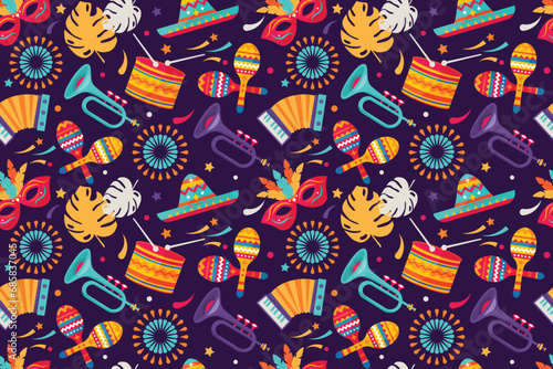 Beautiful Colombia Design for National Days and Festivities