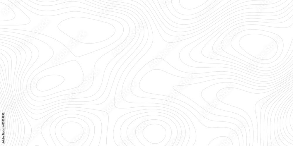 Vector contour topographic map background. Topographic map background geographic line map with elevation assignments. Modern design with White background with topographic wavy pattern design. Vector contour topographic map background. Topographic map background geographic line map with elevation assignments. Modern design with White background with topographic wavy pattern design.