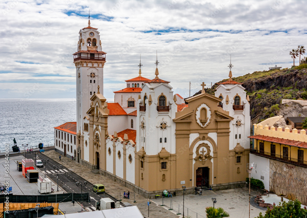 Fototapeta premium Basilica of Our Lady of Candelaria in Tenerife, Canary islands, Spain