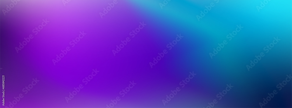 Fototapeta premium Abstract blue and purple gradient for website background.