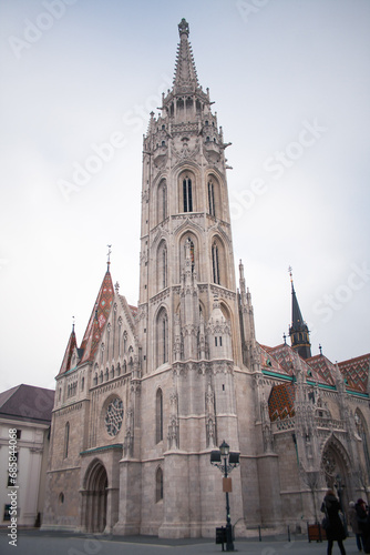 Matthias Church or Church of Our Lady in Budapest Castle, Hungary © Prusac