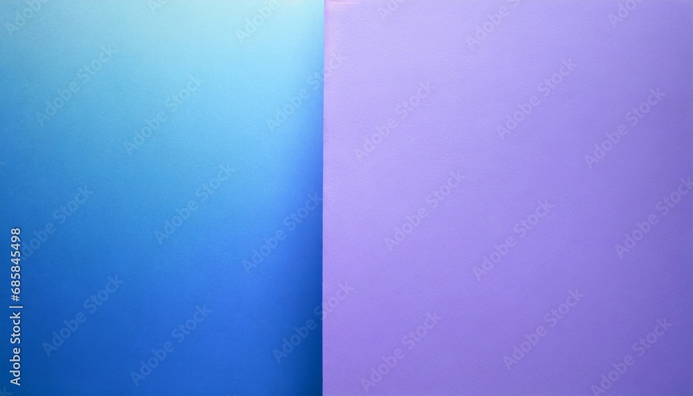 purple lilac two tone color gradation cyan plain blue shade paint on environmental friendly blank cardboard box paper texture clear background with space minimal style