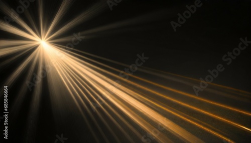 abstract beautiful rays of light on black background