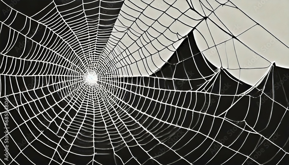 spider web black with background