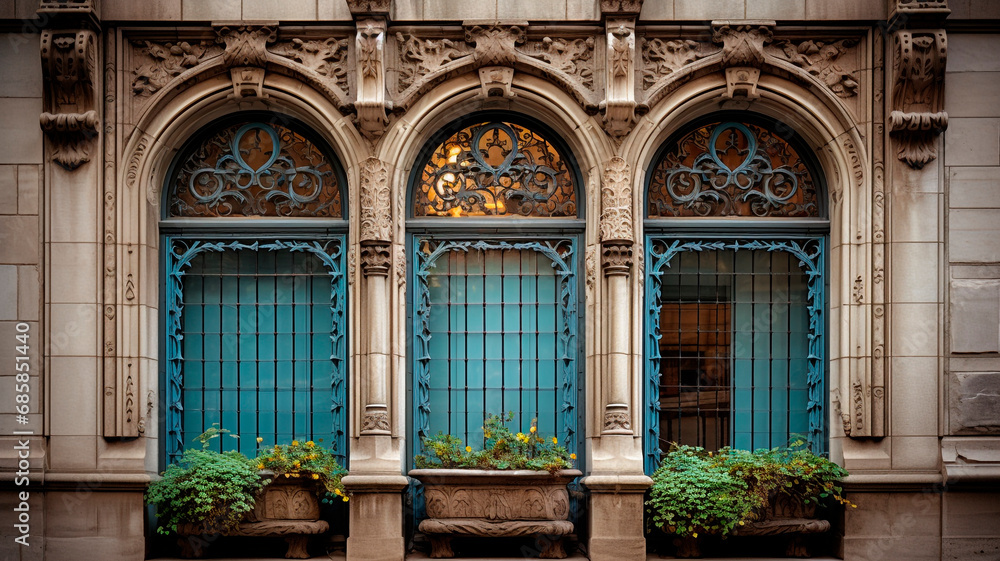 Architectural Elegance: A Photographic Exploration of Captivating Details - Windows, Doors, and Street Adornments. Generative AI Architectural Elegance: A Photographic Exploration of Captivating Details - Windows, Doors, and Street Adornments. Generative AI