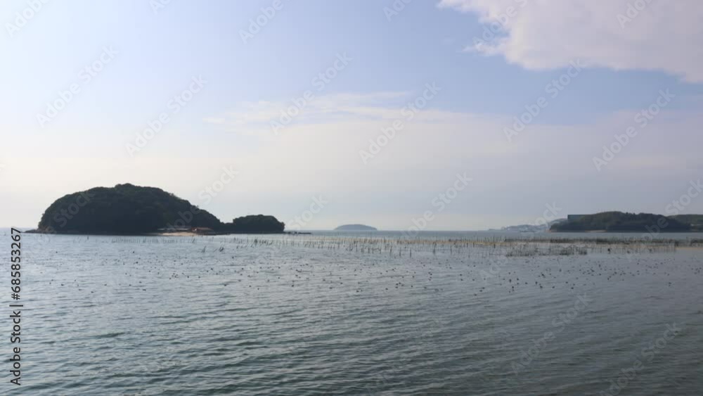 西尾市東幡豆の前島、トンボロ干潟 西尾市東幡豆の前島、トンボロ干潟