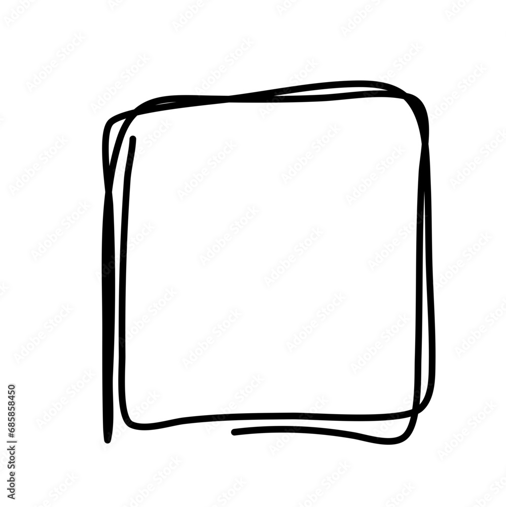 hand drawn borders. Collection of decoration elements for collage. Vector illustration. hand drawn borders. Collection of decoration elements for collage. Vector illustration.