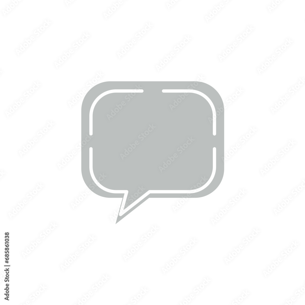 Naklejka premium speech bubble vector 