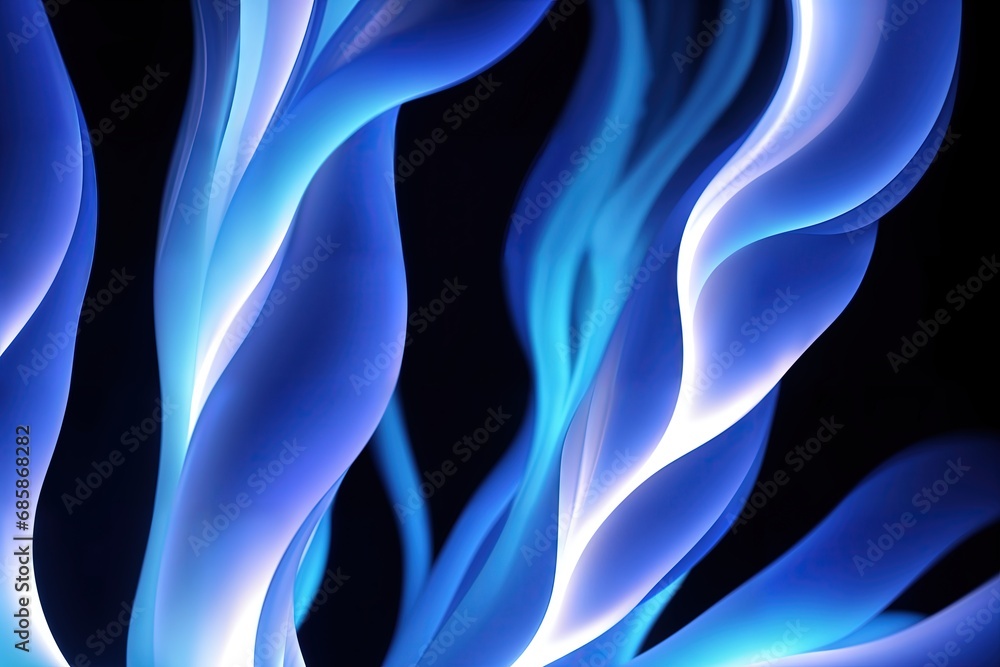 Obraz premium Abstract background, tongues of flame, vibrant colored flames