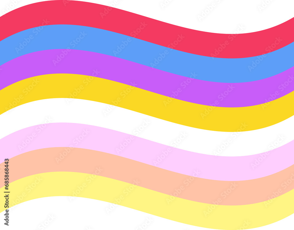 Pangender Pride Flag in shape. LGBTQ flag in shape Pangender Pride Flag in shape. LGBTQ flag in shape