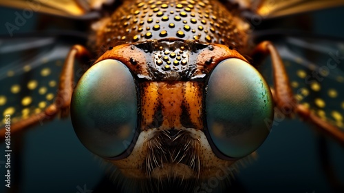 Extreme close-ups of insect eyes or wings © MuhammadInaam
