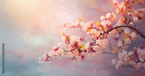 Spring Awakening: Pastel Blossom Serenity