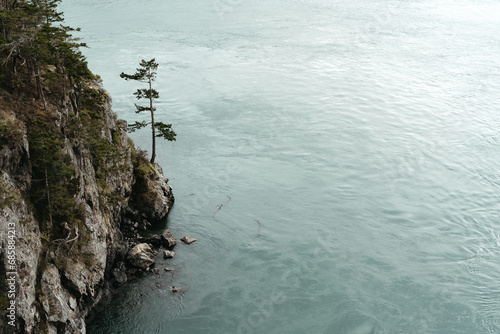 Bowman Bay area of Deception Pass State Park between Whidbey and Fidalgo Islands in northwest Washington photo