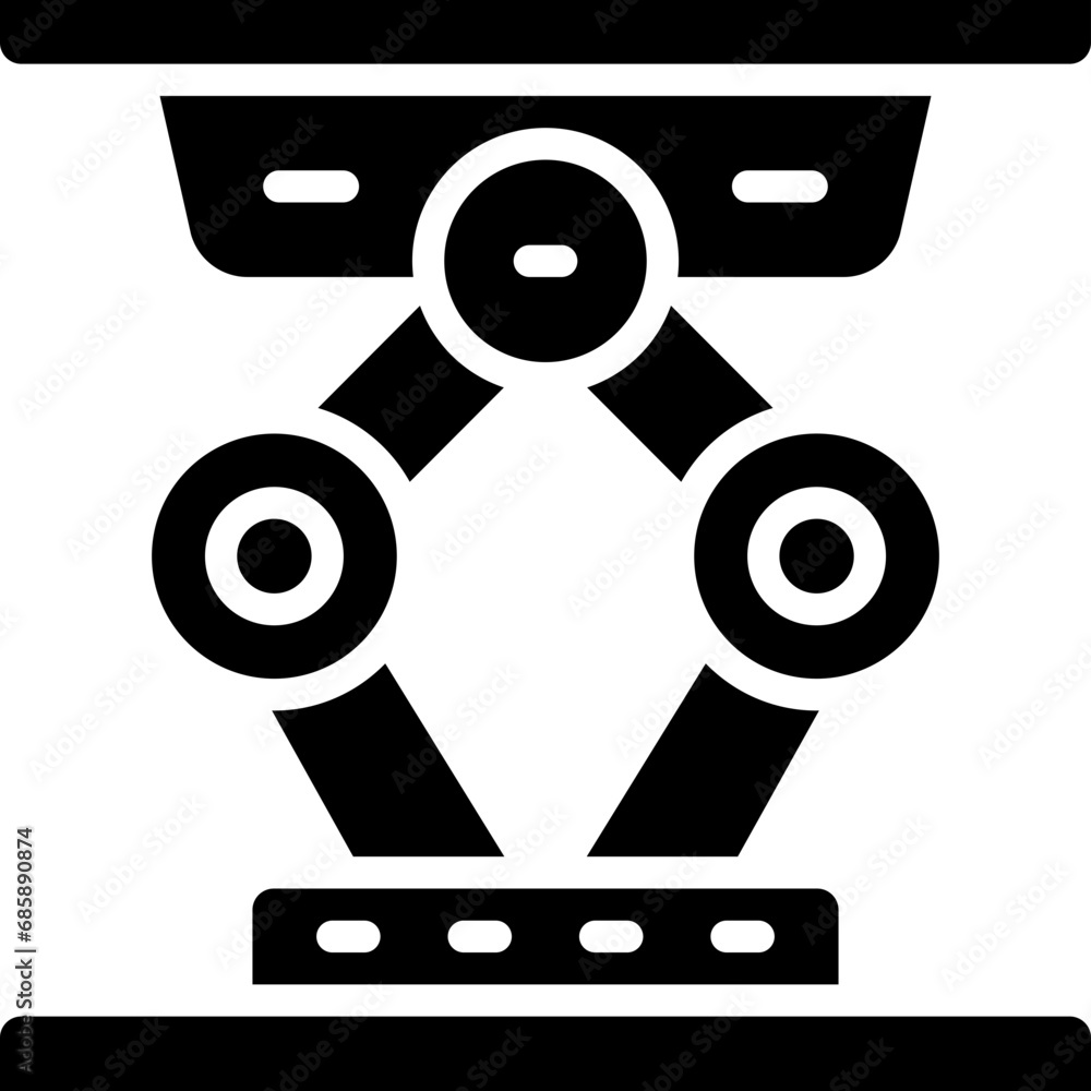 hydraulic jack icon. vector glyph icon for your website, mobile, presentation, and logo design. hydraulic jack icon. vector glyph icon for your website, mobile, presentation, and logo design.