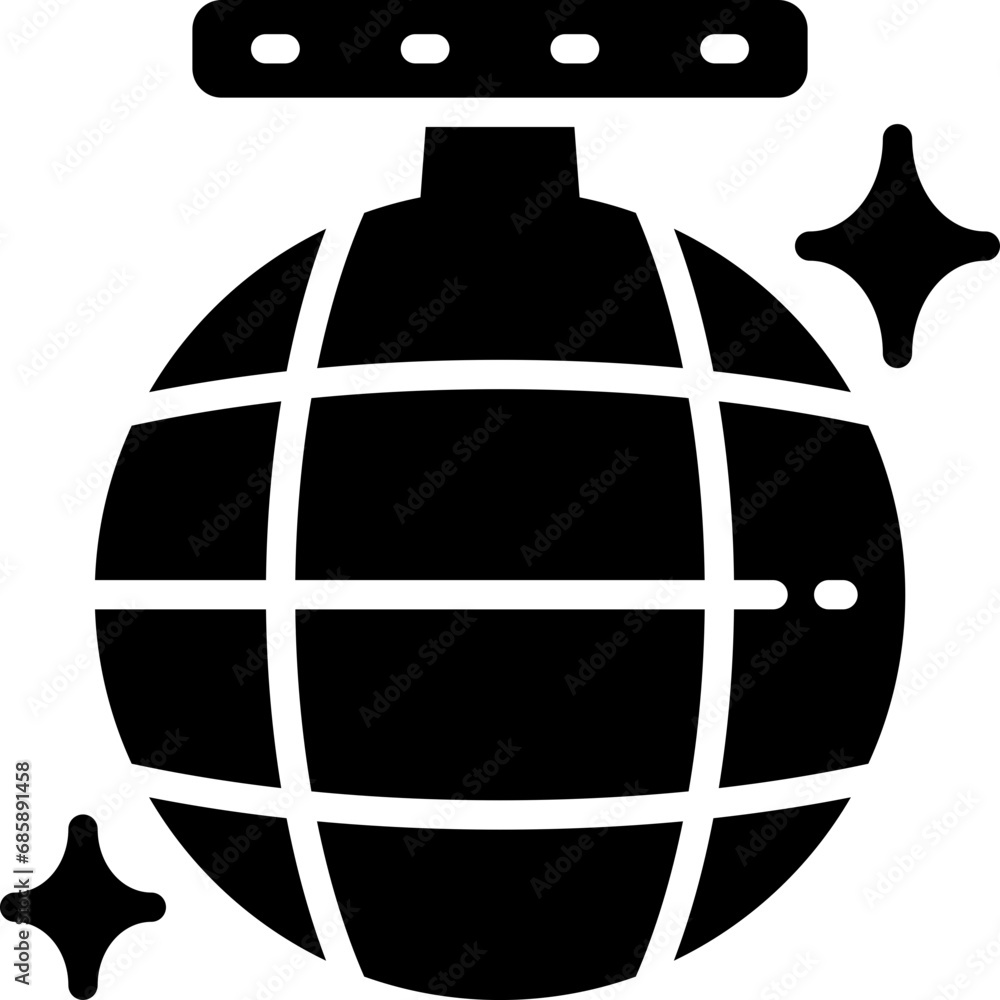 disco ball icon. vector glyph icon for your website, mobile, presentation, and logo design. disco ball icon. vector glyph icon for your website, mobile, presentation, and logo design.