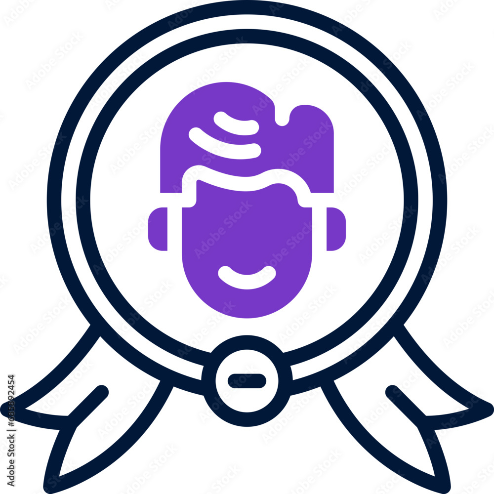 best employee icon. vector dual tone icon for your website, mobile, presentation, and logo design. best employee icon. vector dual tone icon for your website, mobile, presentation, and logo design.