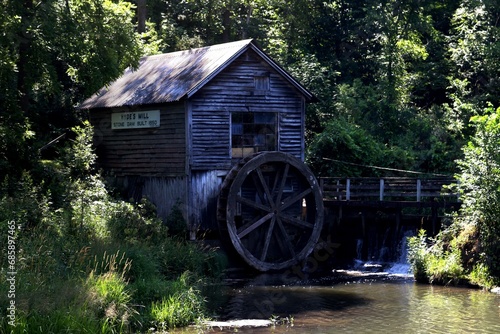 old mill on the river