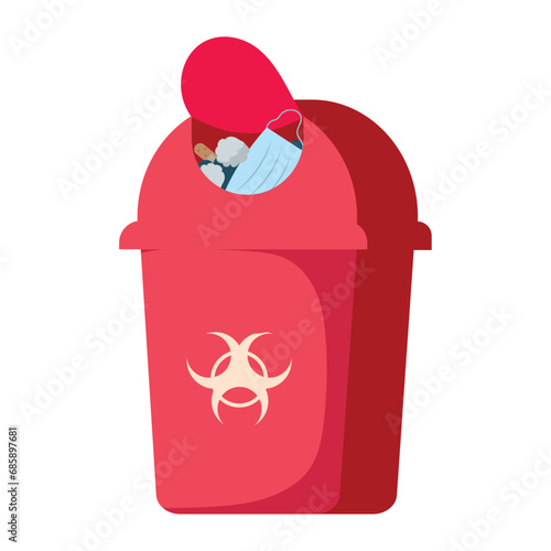 waste bin toxic