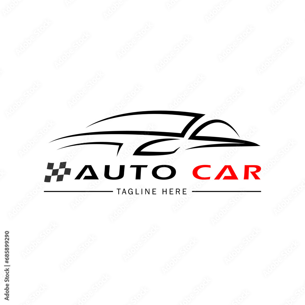 Car Logo design.Automotive, Car Show Room, Car Dealer Logo design Vector