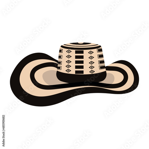 vueltiao hat illustration