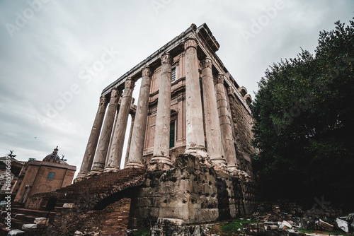 Obraz na płótnie The Roman Forum. Palatine Hill. Rome, Italy w salonie
