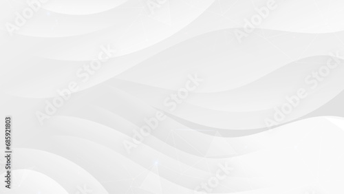 Wallpaper Mural Abstract white Background with Wavy Shapes. flowing and curvy shapes. This asset is suitable for website backgrounds, flyers, posters, and digital art projects. Torontodigital.ca