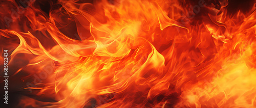 texture closeup of burning fire