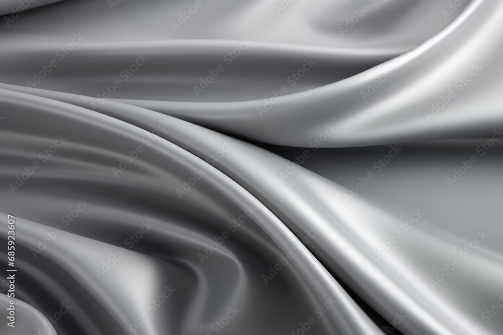 Fototapeta premium a flat and sleek grey glossy very smooth opalicent texture