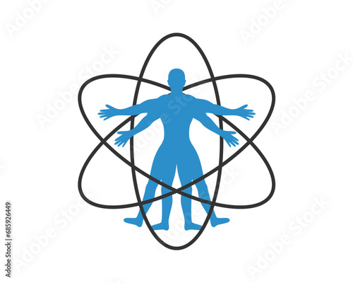 Physiology health logo icon