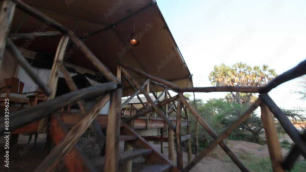 Entering Old But Beautiful Shack in Kenya Entering Old But Beautiful Shack in Kenya