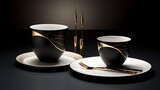 Contemporary and sleek tableware