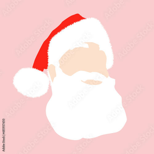 Incognito Santa Claus illustration