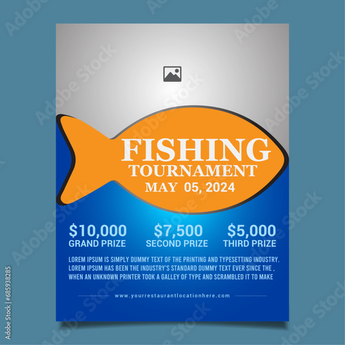 Fishing Tournament Flyer Template