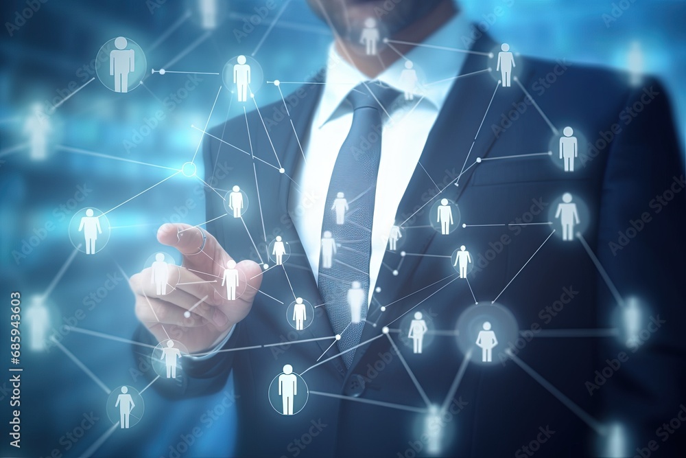Businessman Analyzing Data Company Growth Visionary Leadership and Talent Management to Improve the Employee Performance Businessman Analyzing Data Company Growth Visionary Leadership and Talent Management to Improve the Employee Performance
