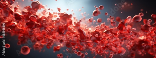 Blood cell red 3d background vein flow platelet wave cancer medicine artery abstract. Red cell hemoglobin blood donate anemia isolated plasma leukemia donor vascular system anatomy hemophilia vessels. photo