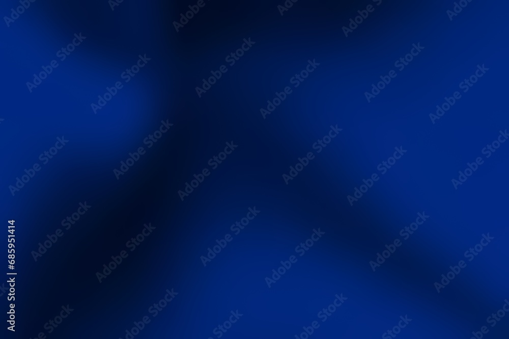 Abstract blurred background image of blue color gradient used as an illustration. Designing posters or advertisements.