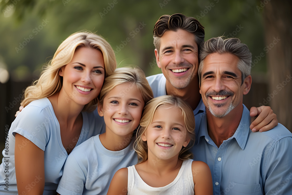 portrait of family