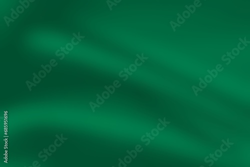 Abstract blurred background image of green color gradient used as an illustration. Designing posters or advertisements.