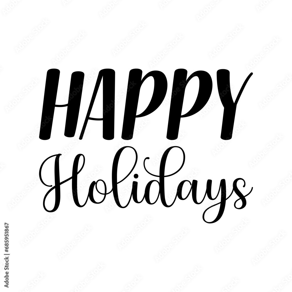 happy holidays black letter quote happy holidays black letter quote