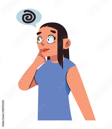 attention deficit hyperactivity disorder woman design