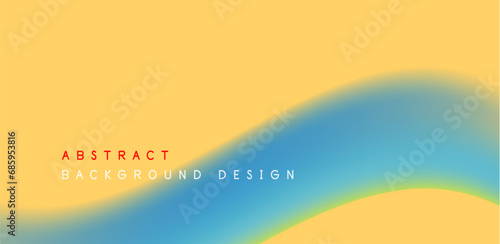 Abstract vector backdrop with fluid, geometric elements. Harmonious blend of form and color, evoking dynamic and captivating visual landscape for wallpaper, banner, background, landing page