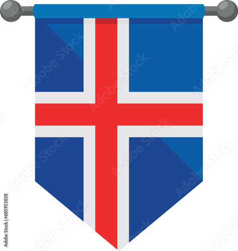 iceland pennant design