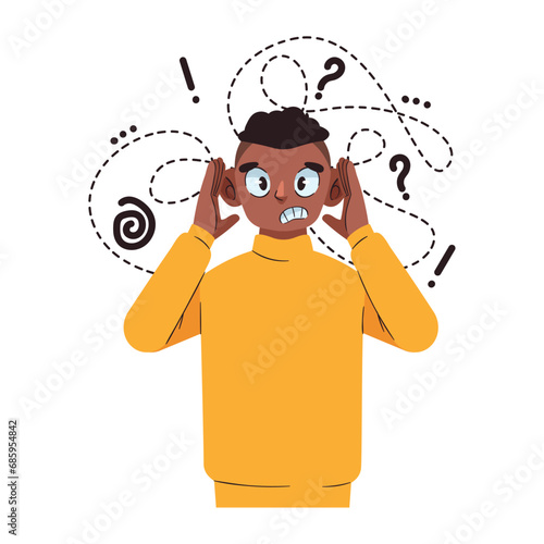 attention deficit hyperactivity disorder man