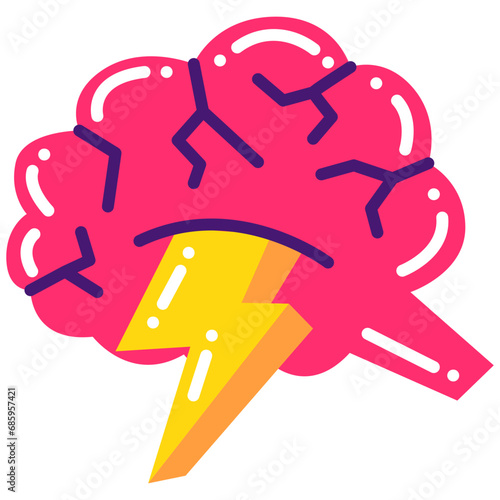 Stylized Colorful Brainstorm