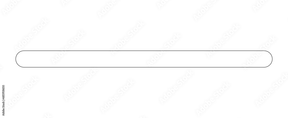 line rectangle rounded line rectangle rounded